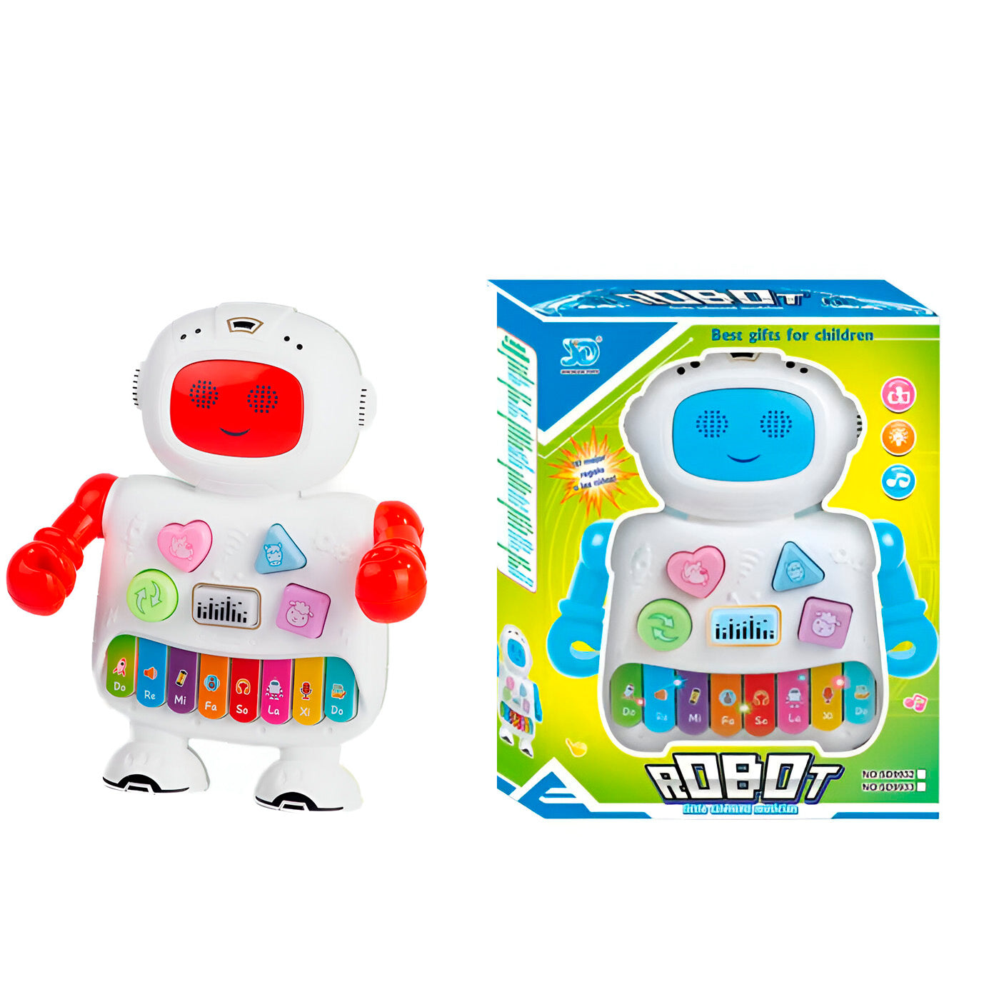 Piano Organeta Robot Interactivo Musical